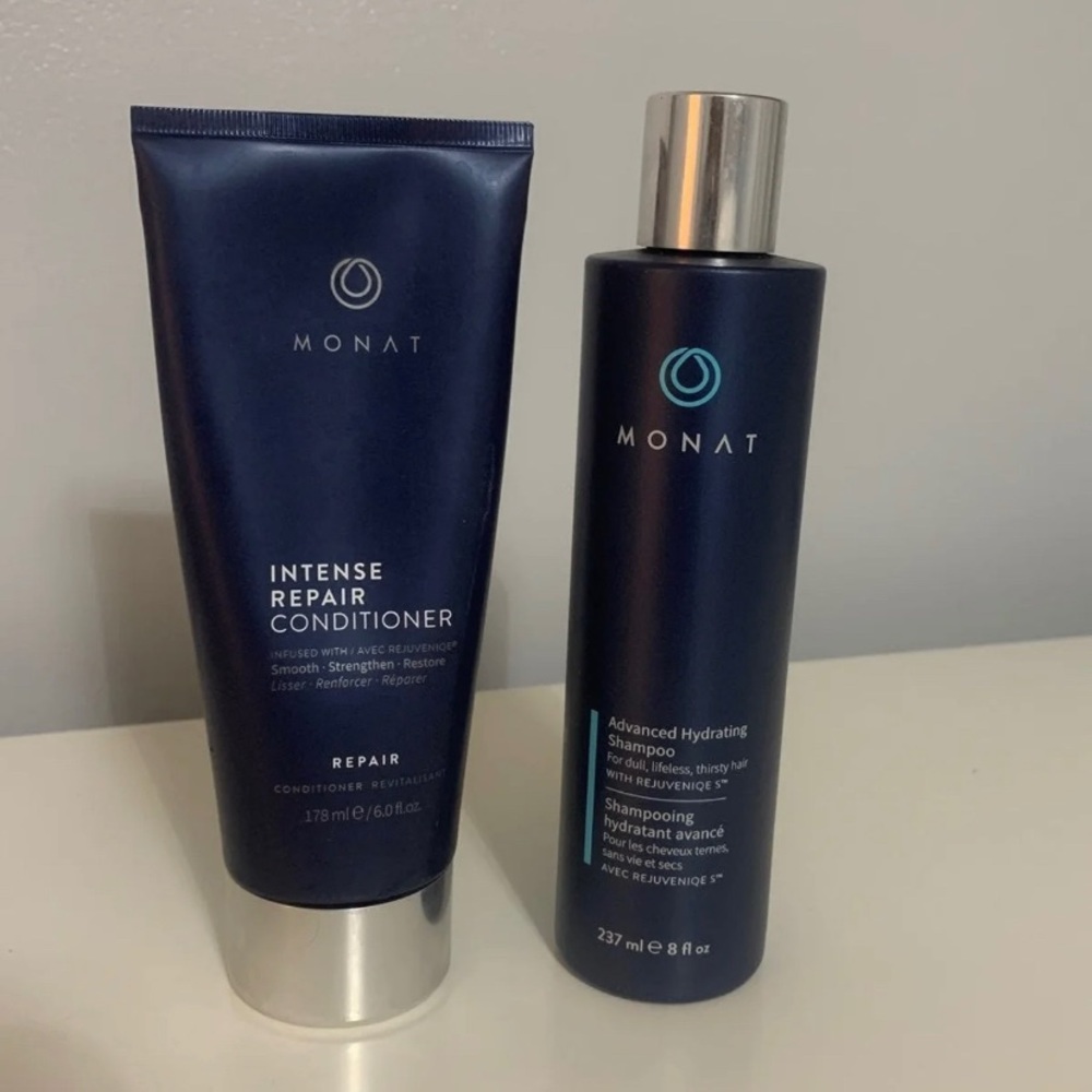 Monat shampoo and conditioner